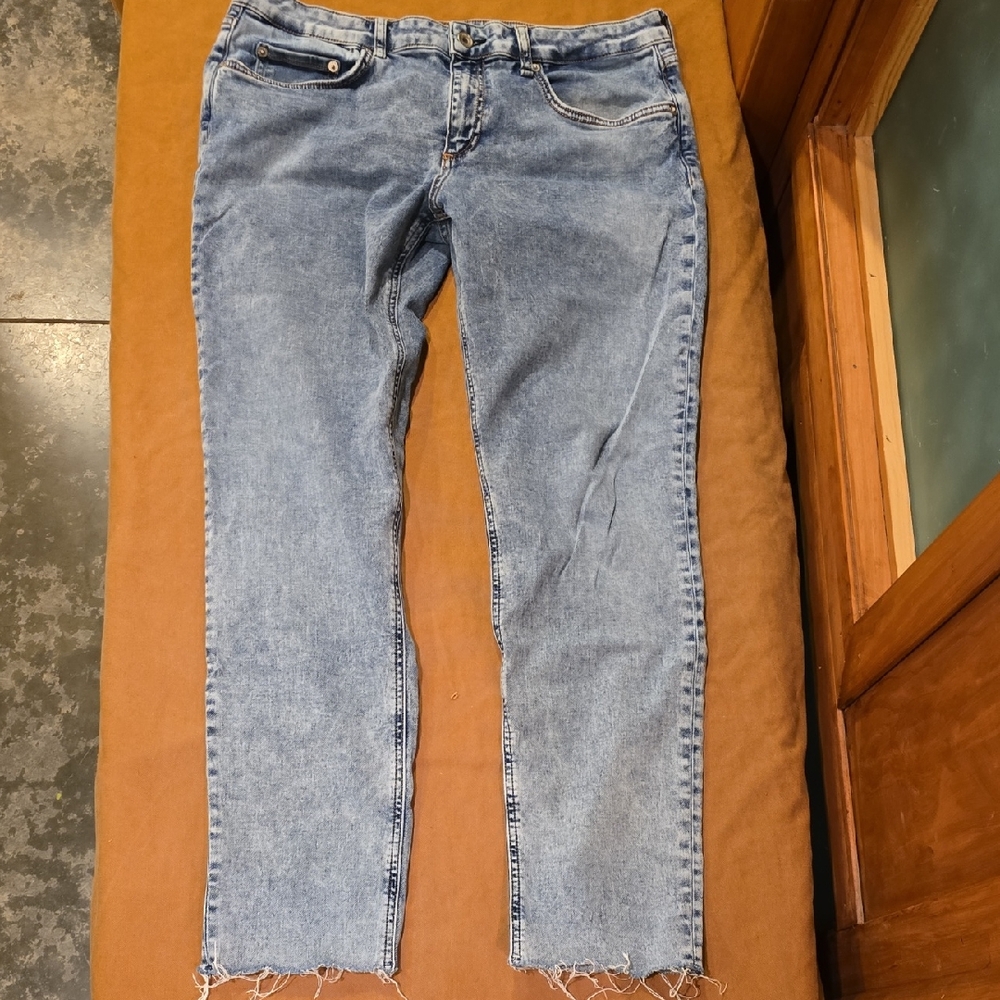 Rag & Bone Light Blue Ankle Jeans